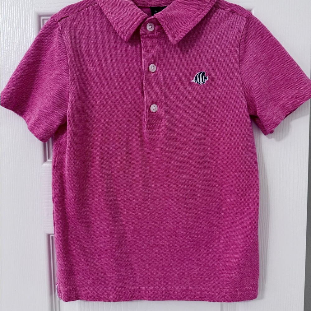 Janie & Jack Red Short-Sleeve Polo Shirt